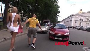 Russian Bitch Ivana Sugar picked up in the street & assfucked by a Monster cock!