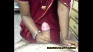 Indian wife sucking her employer