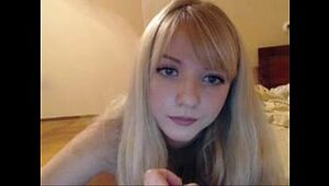 Teen blondie webcam