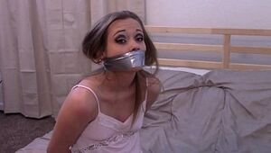 Keegan Kade Bound and Gagged with Tape